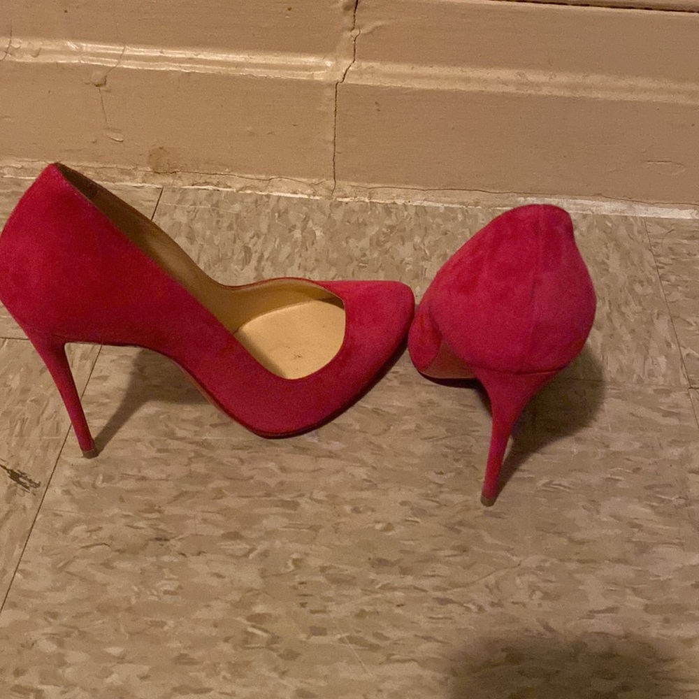 Pink Christian Louboutins